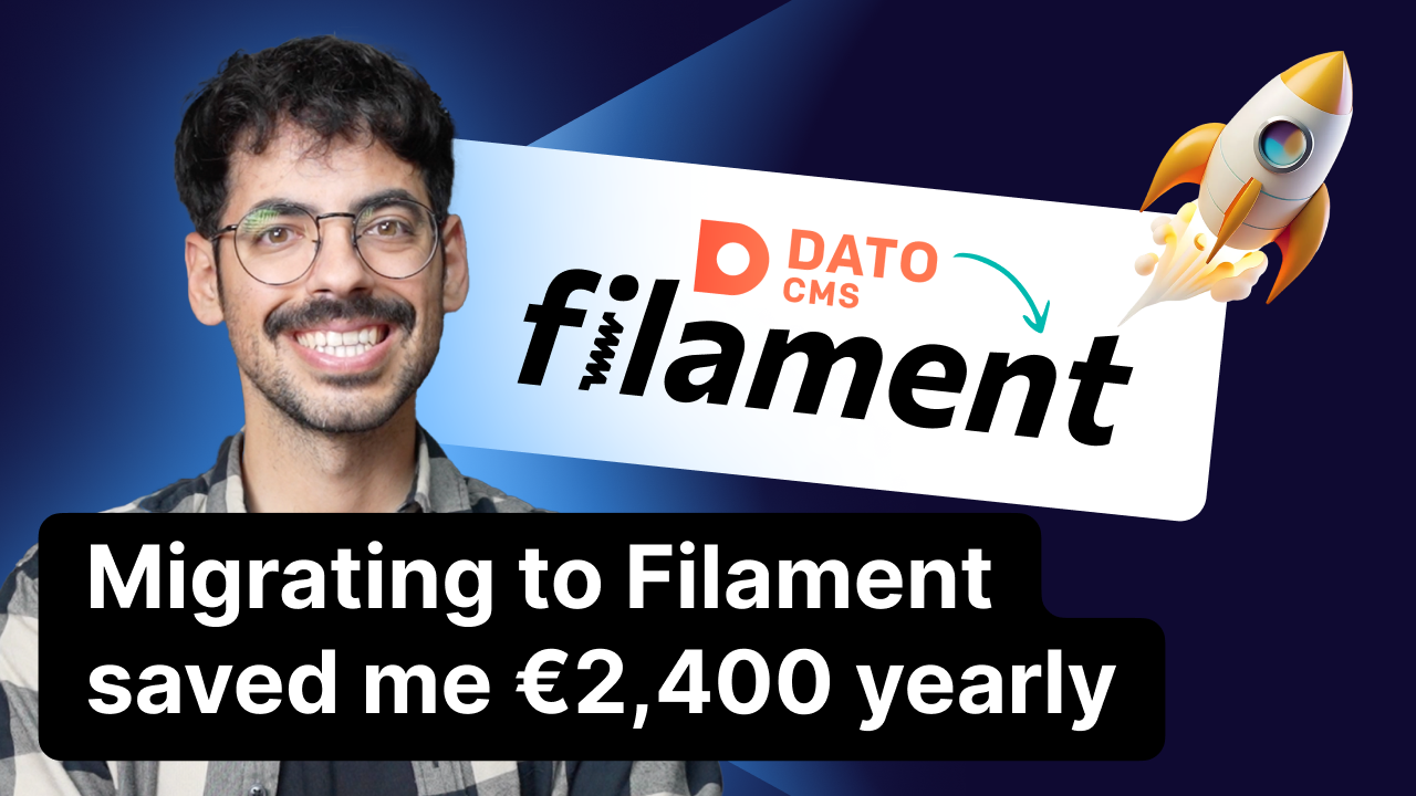 Migrating from DatoCMS to FilamentPHP for our new marketing website